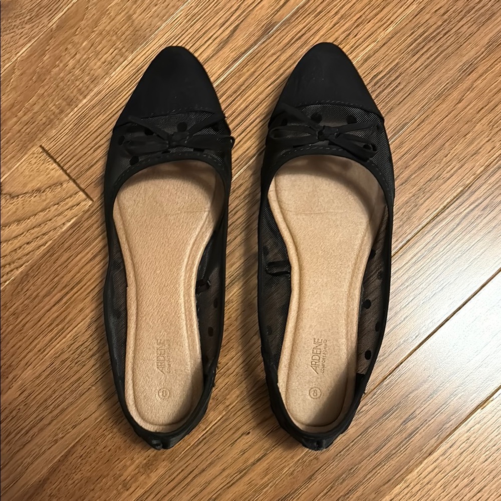 Ardene Classic Black Flats $5 add on